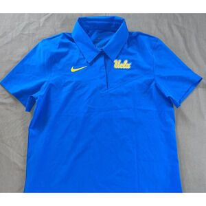 Nike Dri Fit Short Sleeve Tech Polo Shirt. UCLA Bruins Women's Size S EUC!!